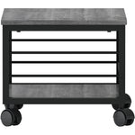Lorell Heavy - Duty Mobile Under Desk Printer Stand with Locking Casters 18.7
