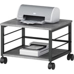 Lorell Heavy - Duty Mobile Under Desk Printer Stand with Locking Casters 18.7