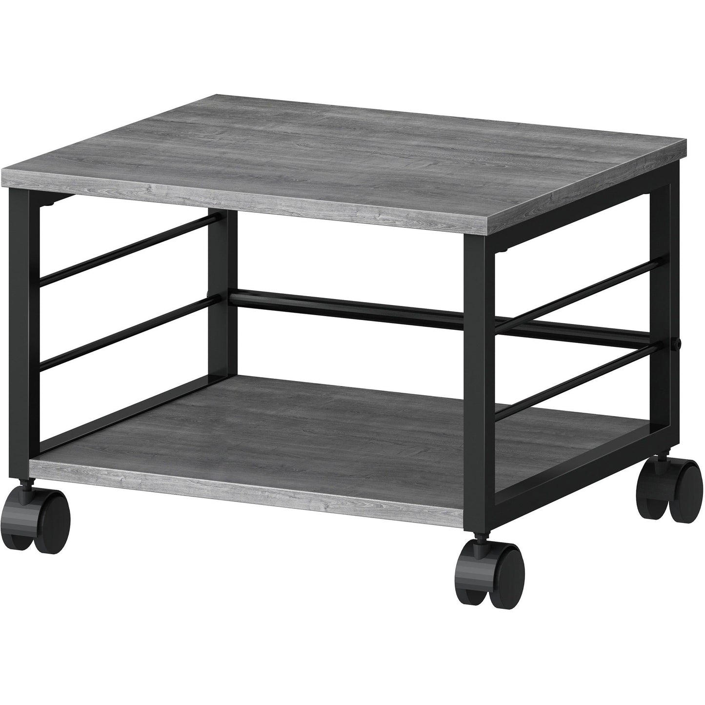 Lorell Heavy - Duty Mobile Under Desk Printer Stand with Locking Casters 18.7" W x 15.7" D x 13.2" H (LLR - LLR60262) - SchoolOutlet
