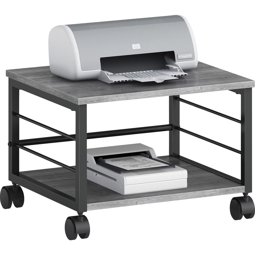 Lorell Heavy - Duty Mobile Under Desk Printer Stand with Locking Casters 18.7" W x 15.7" D x 13.2" H (LLR - LLR60262) - SchoolOutlet