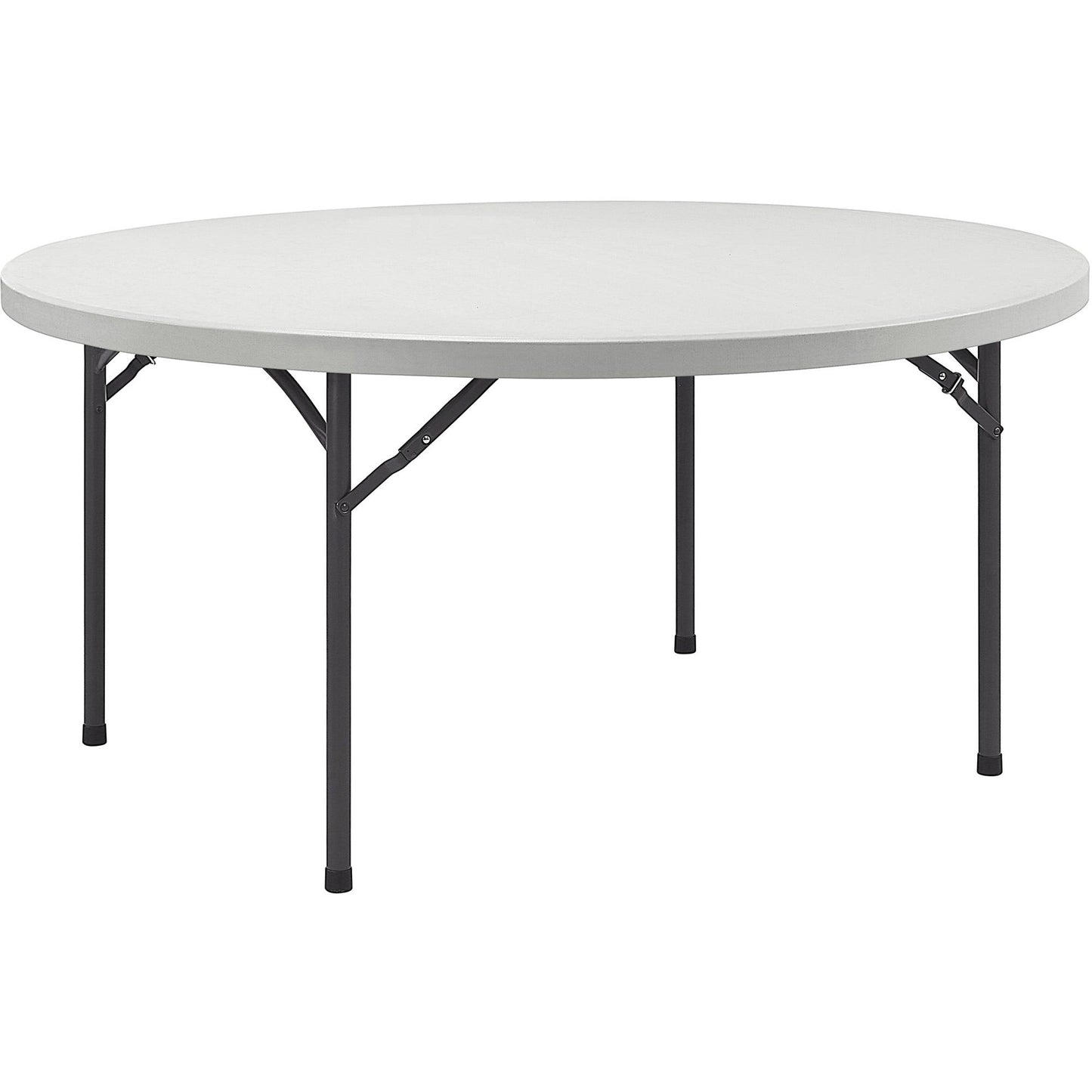 Lorell Ultra - Lite Round Banquet Folding Table Blow - Molded 48" Dia (LLR - LLR60327) - SchoolOutlet