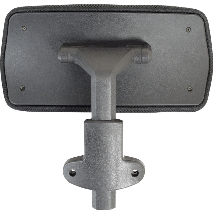Lorell Ergomesh Executive Chair Headrest Black Upholstered Adjustable 12.6"W x 1.6"D x 6"H (LLR - LLR60329) - SchoolOutlet