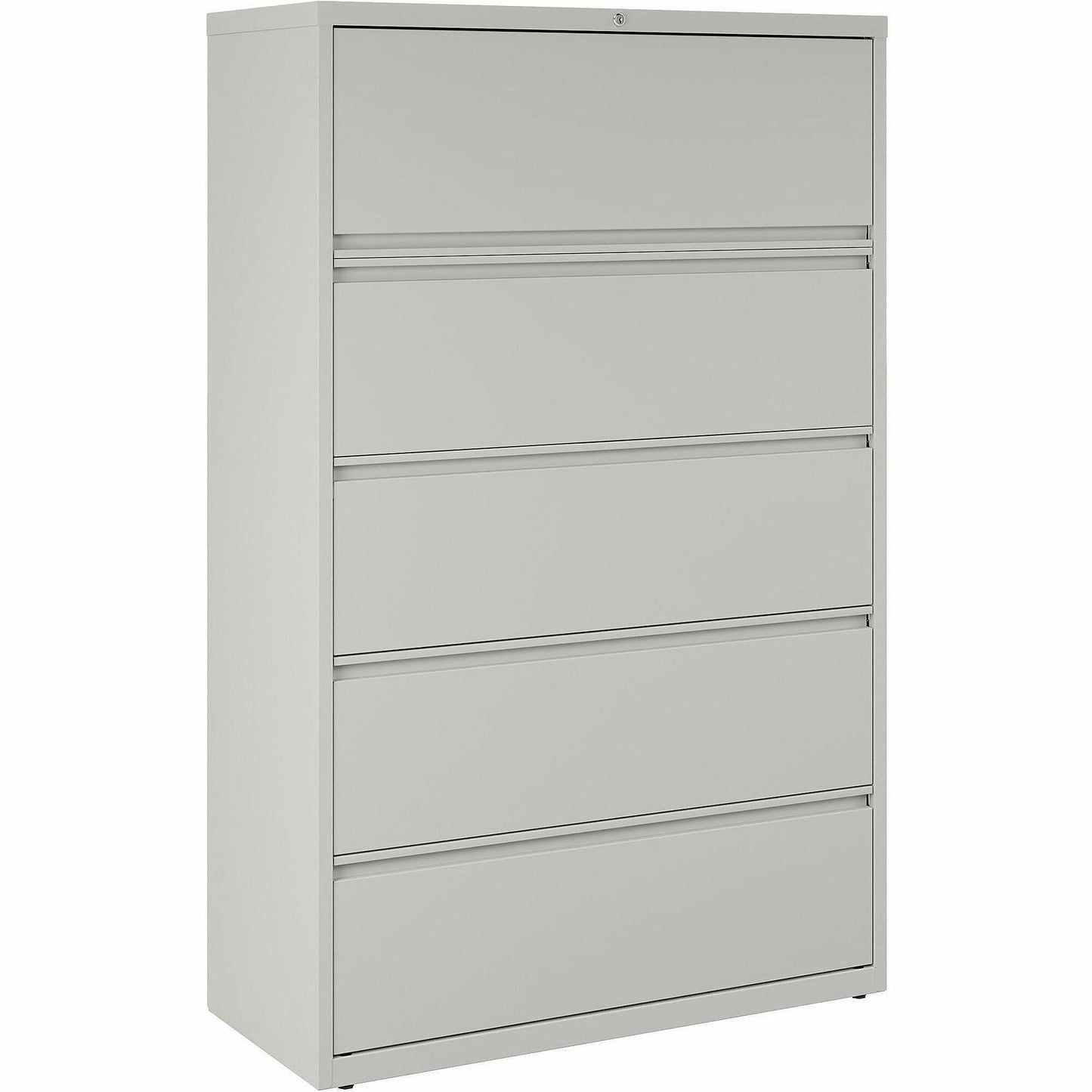 Lorell Fortress Series 5 - Drawer Lateral File with Roll - out Posting Shelf 42"W x 18.6"D x 67.7"H (LLR - FRT - LF42 - 5D) - SchoolOutlet
