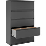 Lorell Fortress Series 5 - Drawer Lateral File with Roll - out Posting Shelf 42