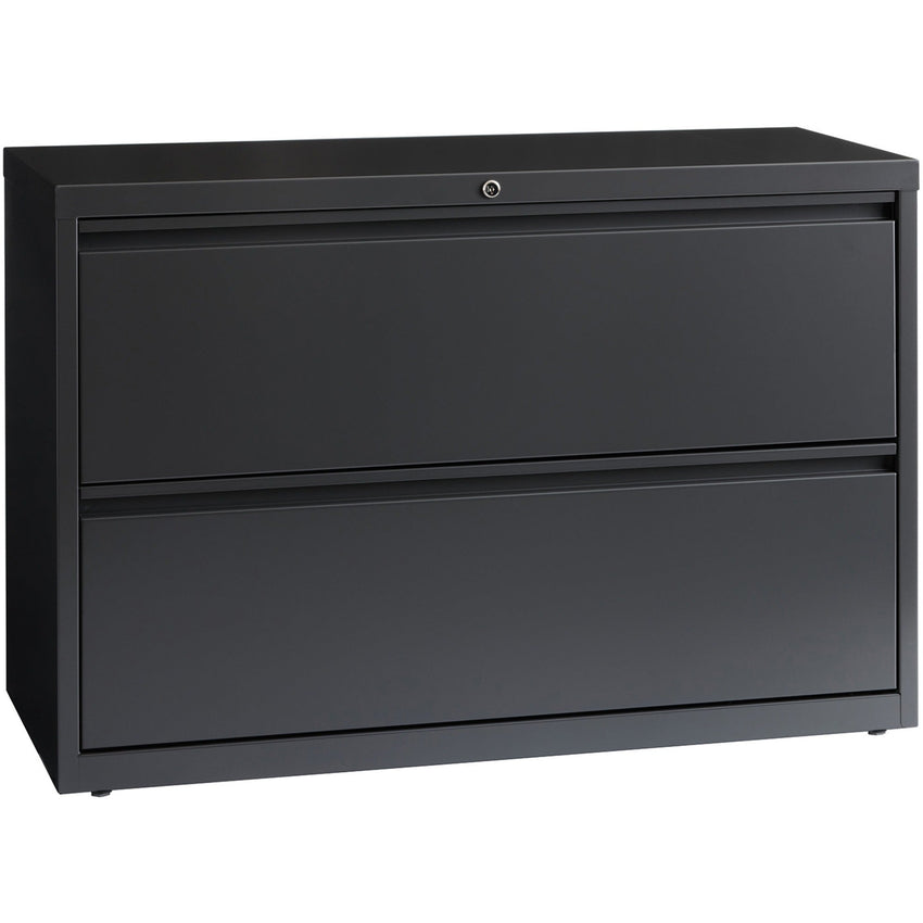 Lorell Fortress Series 2 - Drawer Lateral File with Interlock System 42"W x 18.6"D x 28.1"H (LLR - FRT - LF42 - 2D) - SchoolOutlet