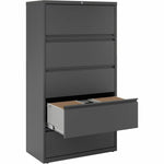 Lorell Fortress Series 5 - Drawer Lateral File with Roll - out Posting Shelf 36
