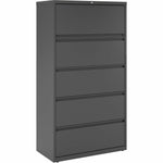 Lorell Fortress Series 5 - Drawer Lateral File with Roll - out Posting Shelf 36