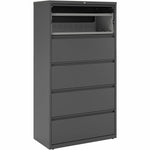 Lorell Fortress Series 5 - Drawer Lateral File with Roll - out Posting Shelf 36