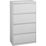 Lorell Fortress Series 4 - Drawer Lateral File with Interlock System Steel 36