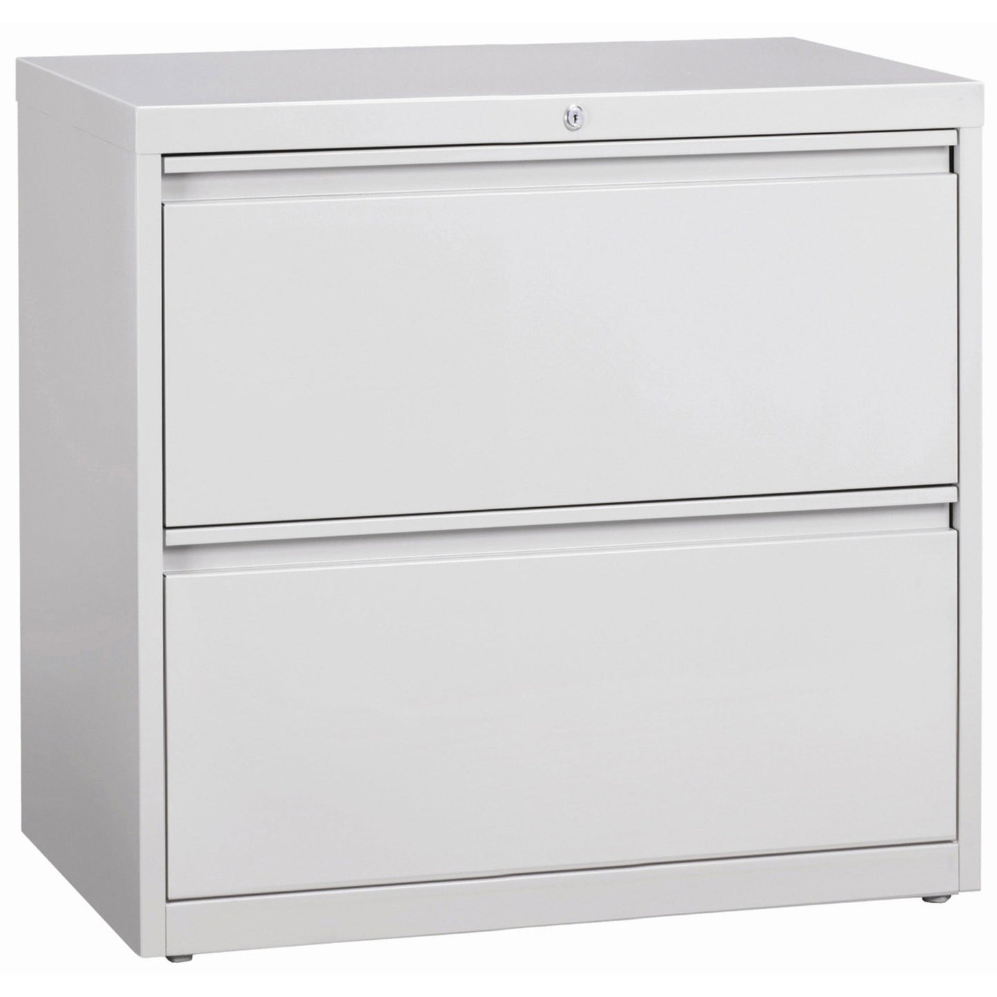 Lorell Fortress Series 2 - Drawer Lateral File with Magnetic Label Holders 36"W x 18.6"D x 28.1"H (LLR - FRT - LF36 - 2D) - SchoolOutlet