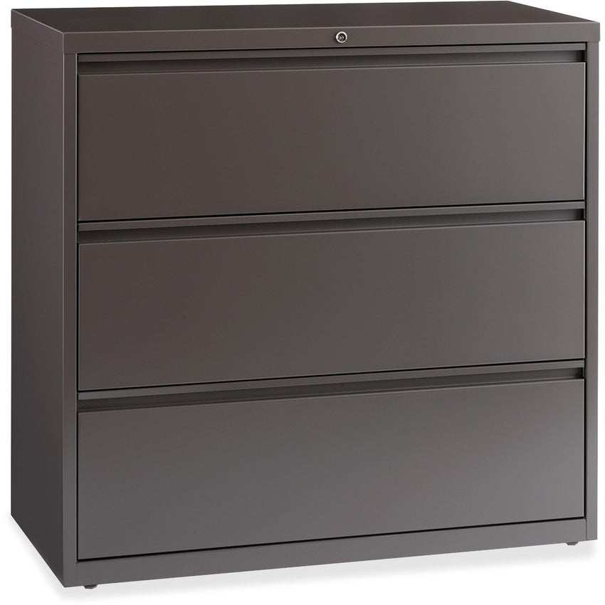 Lorell Fortress Series 3 - Drawer Lateral File with Magnetic Label Holders 42"W x 18.6"D x 40.3"H (LLR - FRT - LF42 - 3D) - SchoolOutlet