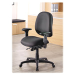 Lorell High - Performance Ergonomic Task Chair with Adjustable Arms and Seat Glide 16.5 - 19 