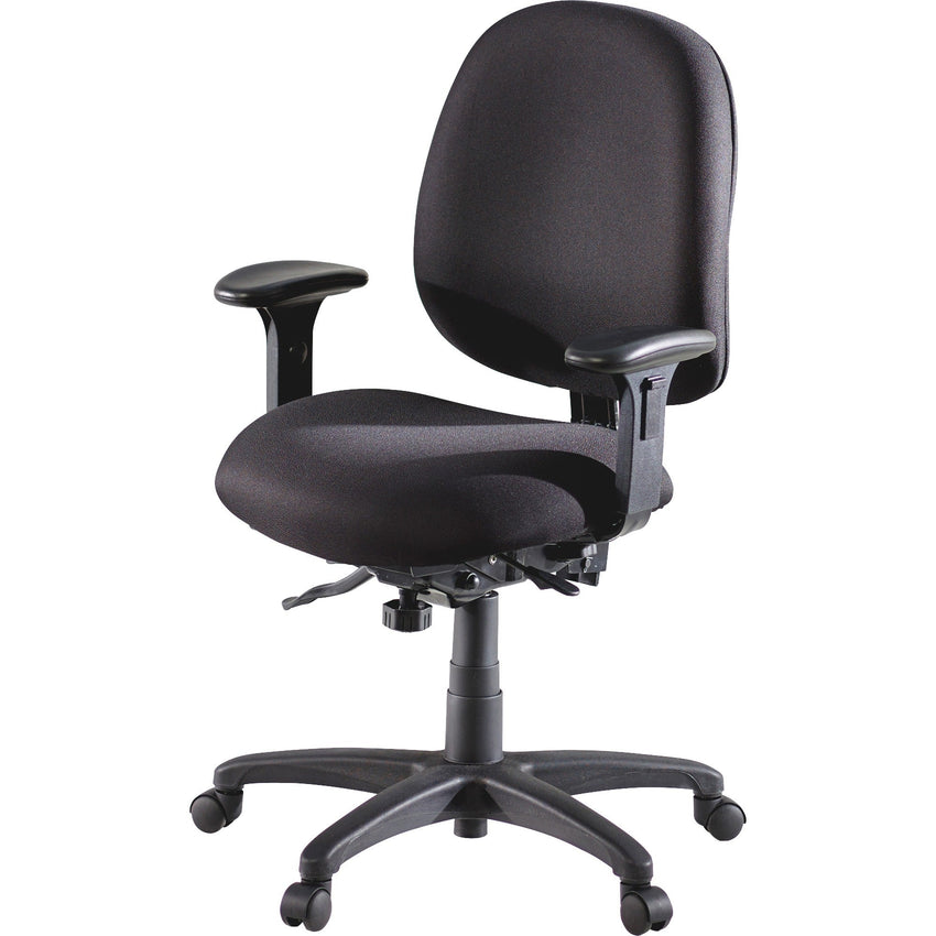 Lorell High - Performance Ergonomic Task Chair with Adjustable Arms and Seat Glide 16.5 - 19 "H (LLR - LLR60538) - SchoolOutlet