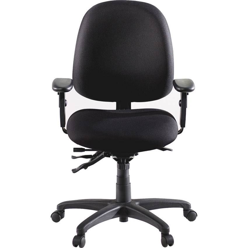 Lorell High - Performance Ergonomic Task Chair with Adjustable Arms and Seat Glide 16.5 - 19 "H (LLR - LLR60538) - SchoolOutlet