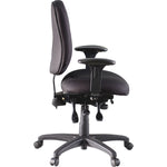 Lorell High - Performance Ergonomic Task Chair with Adjustable Arms and Seat Glide 16.5 - 19 