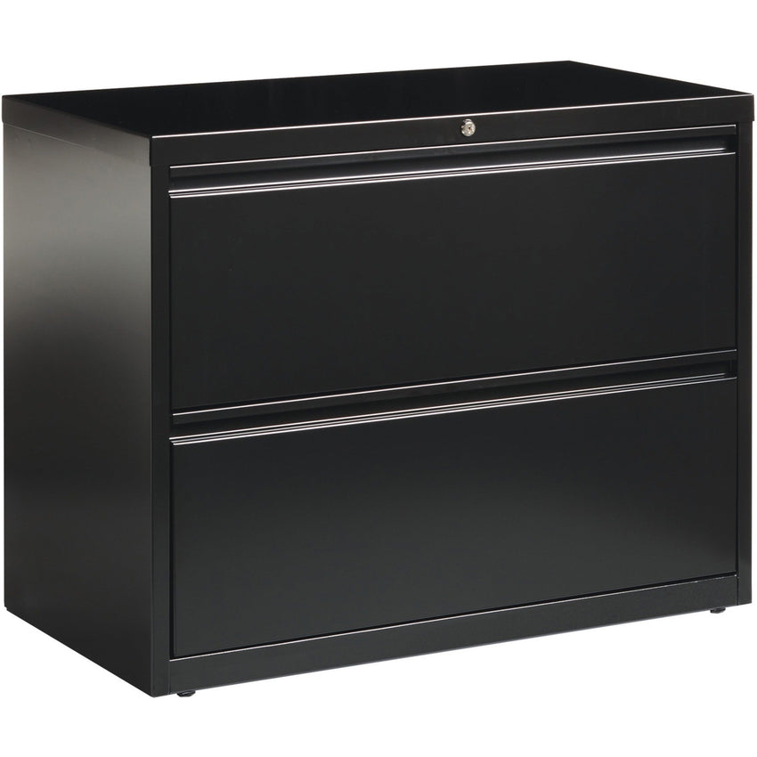 Lorell Fortress Series 2 - Drawer Lateral File with Magnetic Label Holders 36"W x 18.6"D x 28.1"H (LLR - FRT - LF36 - 2D) - SchoolOutlet