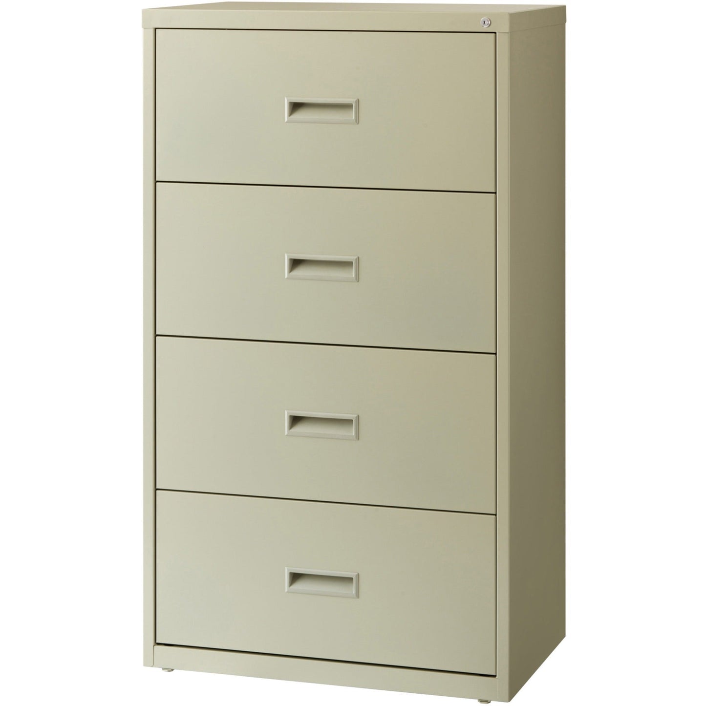 Lorell Fortress Series 4 - Drawer Value Lateral File with Interlock System 30"W x 18.6"D x 52.5"H (LLR - LLR6055X525) - SchoolOutlet