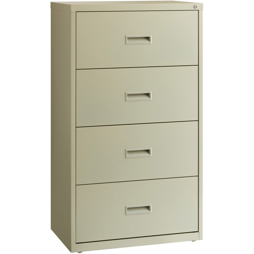 Lorell Fortress Series 4 - Drawer Value Lateral File with Interlock System 30"W x 18.6"D x 52.5"H (LLR - LLR6055X525) - SchoolOutlet