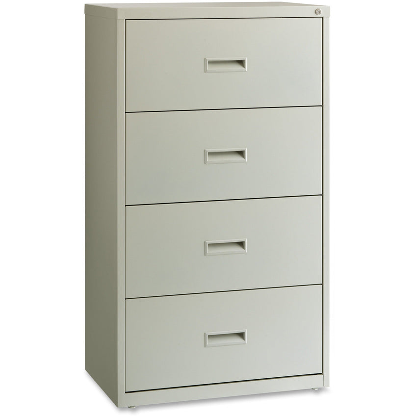 Lorell Fortress Series 4 - Drawer Value Lateral File with Interlock System 30"W x 18.6"D x 52.5"H (LLR - LLR6055X525) - SchoolOutlet