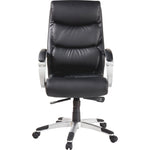 Lorell Executive High - Back Chair with Flexing Arms, Bonded Leather and Tilt Controls 18.60 - 21.50 