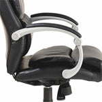 Lorell Executive High - Back Chair with Flexing Arms, Bonded Leather and Tilt Controls 18.60 - 21.50 