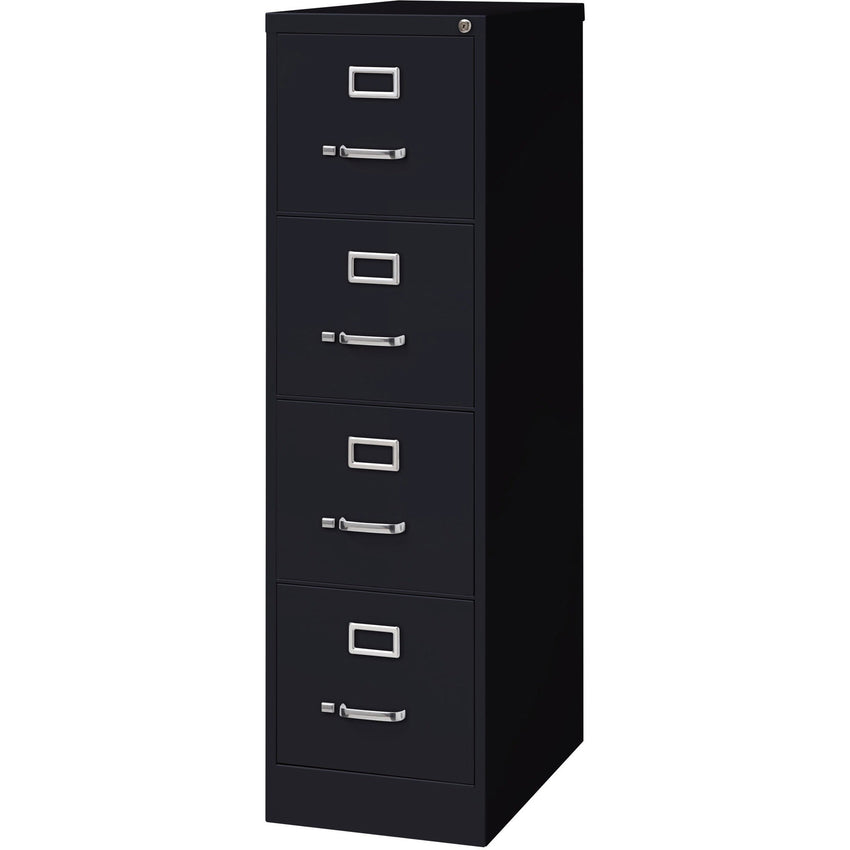 Lorell Fortress Series 4 - Drawer Commercial - Grade Vertical File And Ball - Bearing 15"W x 25"D x 52"H (LLR - LLR6065X) - SchoolOutlet