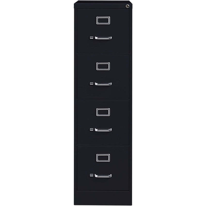 Lorell Fortress Series 4 - Drawer Commercial - Grade Vertical File And Ball - Bearing 15"W x 25"D x 52"H (LLR - LLR6065X) - SchoolOutlet