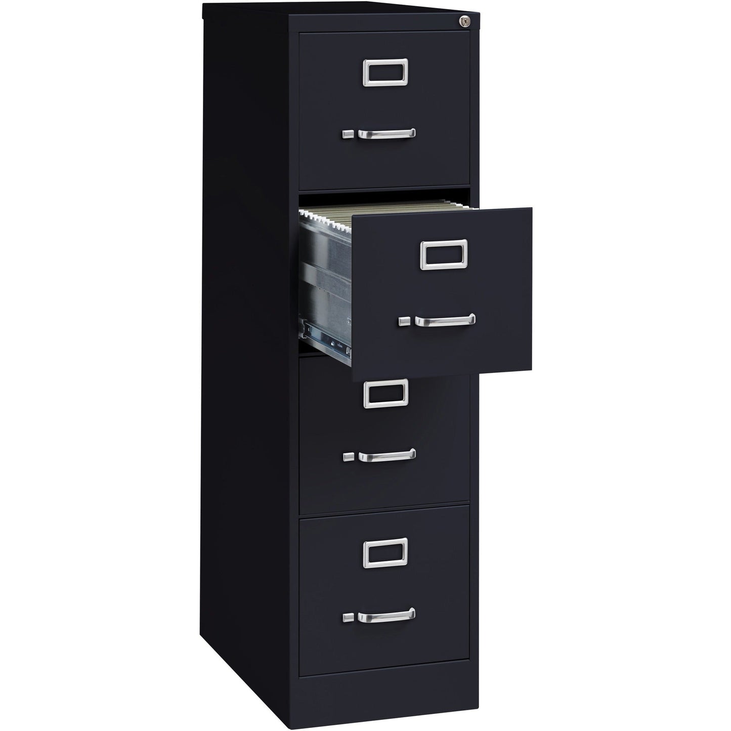 Lorell Fortress Series 4 - Drawer Commercial - Grade Vertical File And Ball - Bearing 15"W x 25"D x 52"H (LLR - LLR6065X) - SchoolOutlet