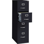 Lorell Fortress Series 4 - Drawer Commercial - Grade Vertical File And Ball - Bearing 15