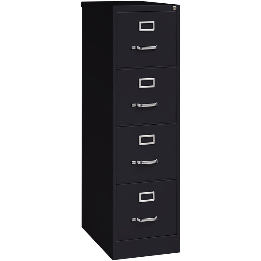 Lorell Fortress Series 4 - Drawer Commercial - Grade Vertical File And Ball - Bearing 15"W x 25"D x 52"H (LLR - LLR6065X) - SchoolOutlet