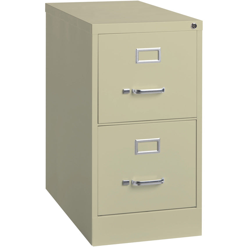 Lorell Fortress Series 2 - Drawer Commercial - Grade Vertical File And Ball - Bearing 15"W x 25"D x 28.4"H (LLR - LLR6065X284) - SchoolOutlet