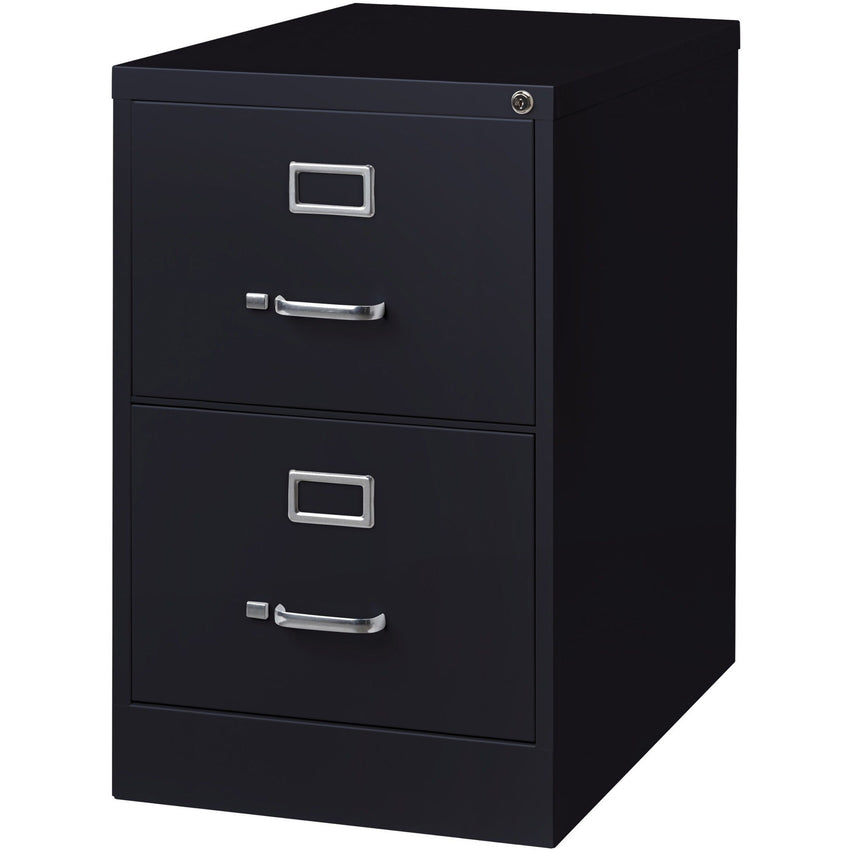 Lorell Fortress Series 2 - Drawer Commercial - Grade Vertical File Steel Ball - Bearing 18"W x 26.5"D x 28.4"H (LLR - LLR6066X) - SchoolOutlet