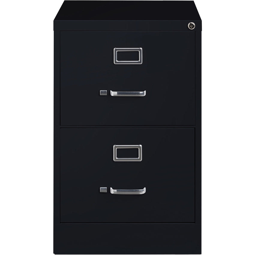 Lorell Fortress Series 2 - Drawer Commercial - Grade Vertical File Steel Ball - Bearing 18"W x 26.5"D x 28.4"H (LLR - LLR6066X) - SchoolOutlet