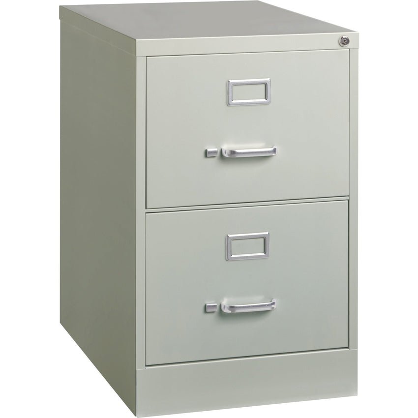 Lorell Fortress Series 2 - Drawer Commercial - Grade Vertical File Steel Ball - Bearing 18"W x 26.5"D x 28.4"H (LLR - LLR6066X) - SchoolOutlet