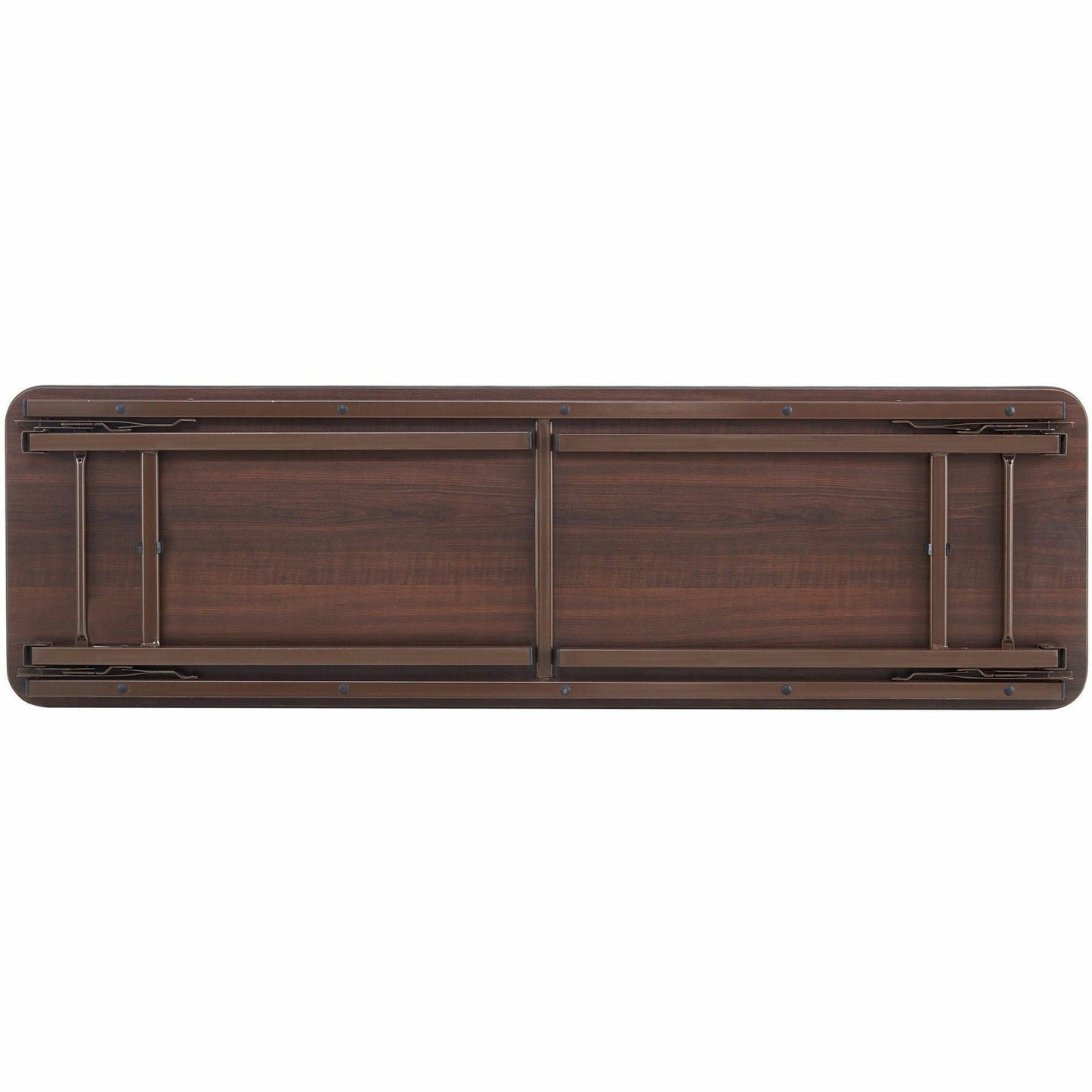 Lorell Economy Folding Banquet Table 60"W x 18"D x 29"H (LLR - LLR60725) - SchoolOutlet