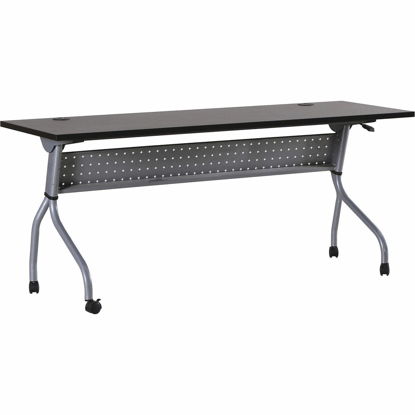 Lorell Flip Top Training Table 70.88"W x 23.63"D x 29.50"H Table Top Width 72" (LLR - LLR6073X72) - SchoolOutlet