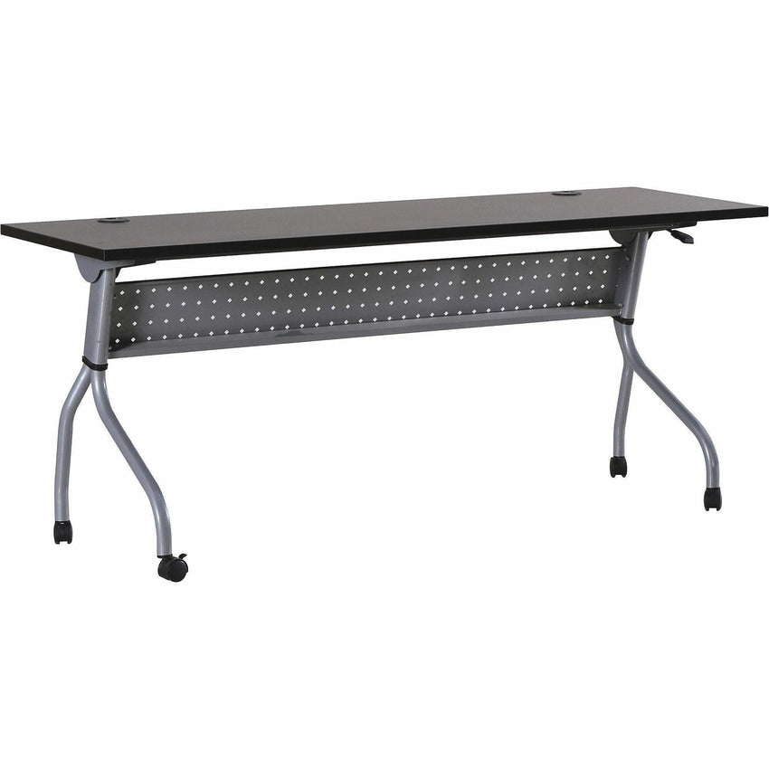Lorell Flip Top Training Table 70.88"W x 23.63"D x 29.50"H Table Top Width 72" (LLR - LLR6073X72) - SchoolOutlet