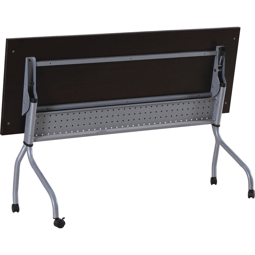 Lorell Flip Top Training Table 70.88"W x 23.63"D x 29.50"H Table Top Width 72" (LLR - LLR6073X72) - SchoolOutlet