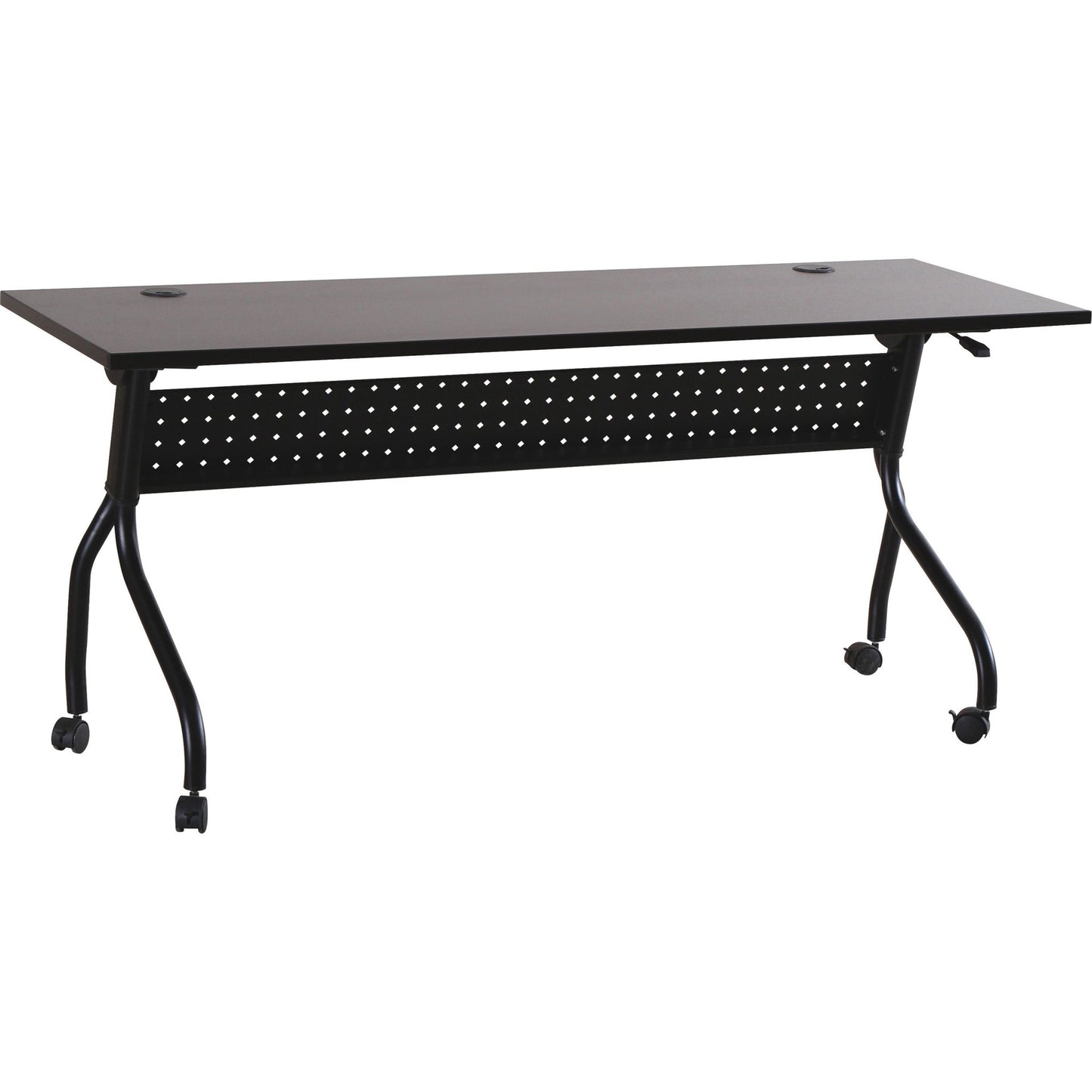 Lorell Flip Top Training Table 70.88"W x 23.63"D x 29.50"H Table Top Width 72" (LLR - LLR6073X72) - SchoolOutlet