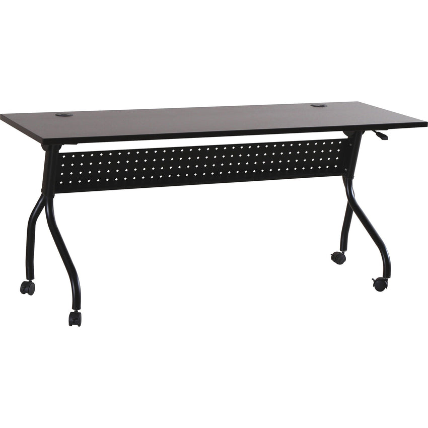 Lorell Flip Top Training Table 70.88"W x 23.63"D x 29.50"H Table Top Width 72" (LLR - LLR6073X72) - SchoolOutlet