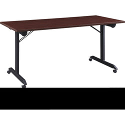 Lorell Mobile Folding Training Table 63"W x 29.50"D x 29.50"H (LLR-LLR6074X)