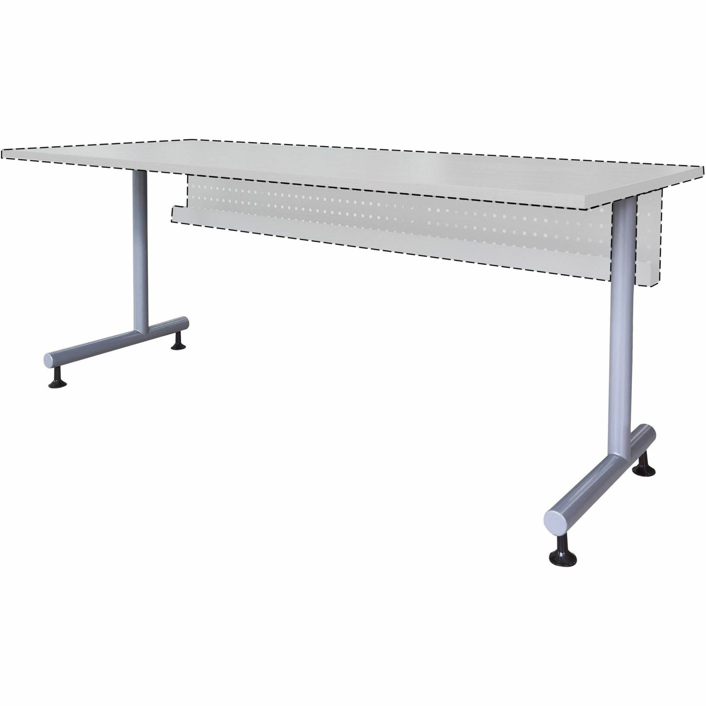 Lorell Invent Training Table C - Leg Base Set 5"W x 22"D x 28.5"H (LLR - LLR6080X) - SchoolOutlet