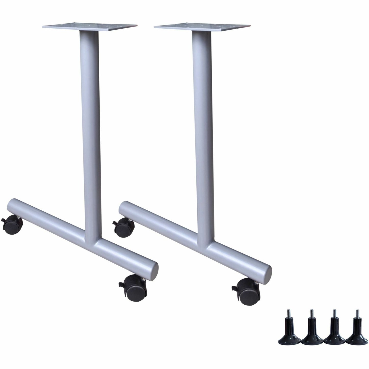 Lorell Invent Training Table C - Leg Base Set 5"W x 22"D x 28.5"H (LLR - LLR6080X) - SchoolOutlet