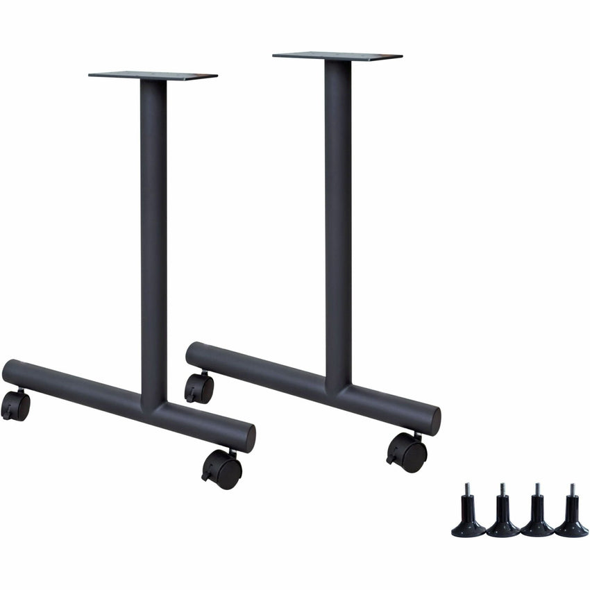 Lorell Invent Training Table C - Leg Base Set 5"W x 22"D x 28.5"H (LLR - LLR6080X) - SchoolOutlet