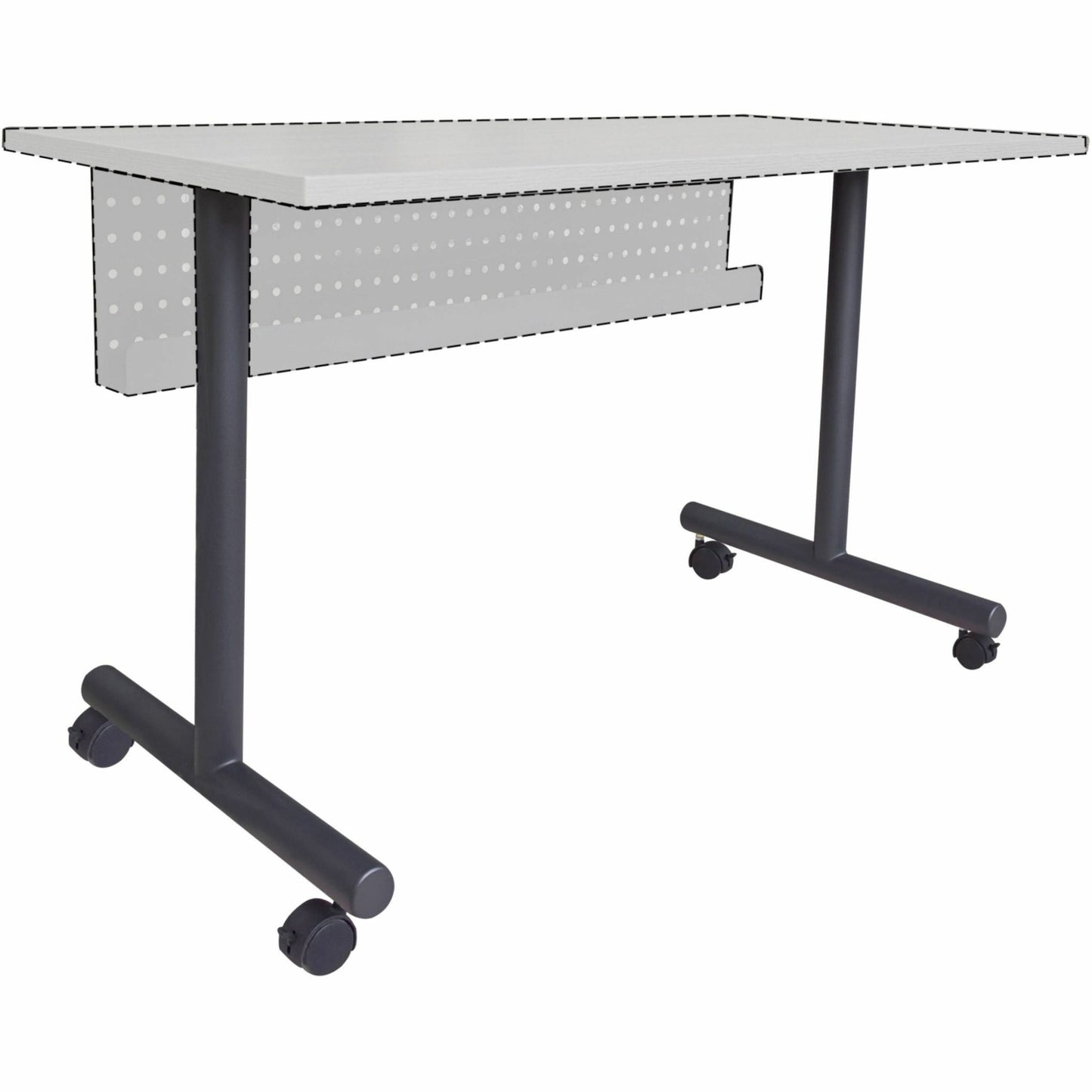 Lorell Invent Training Table T - Shaped Base Set 5"W x 22"D x 28.5"H (LLR - LLR6080X) - SchoolOutlet