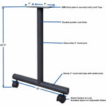 Lorell Invent Training Table T - Shaped Base Set 5