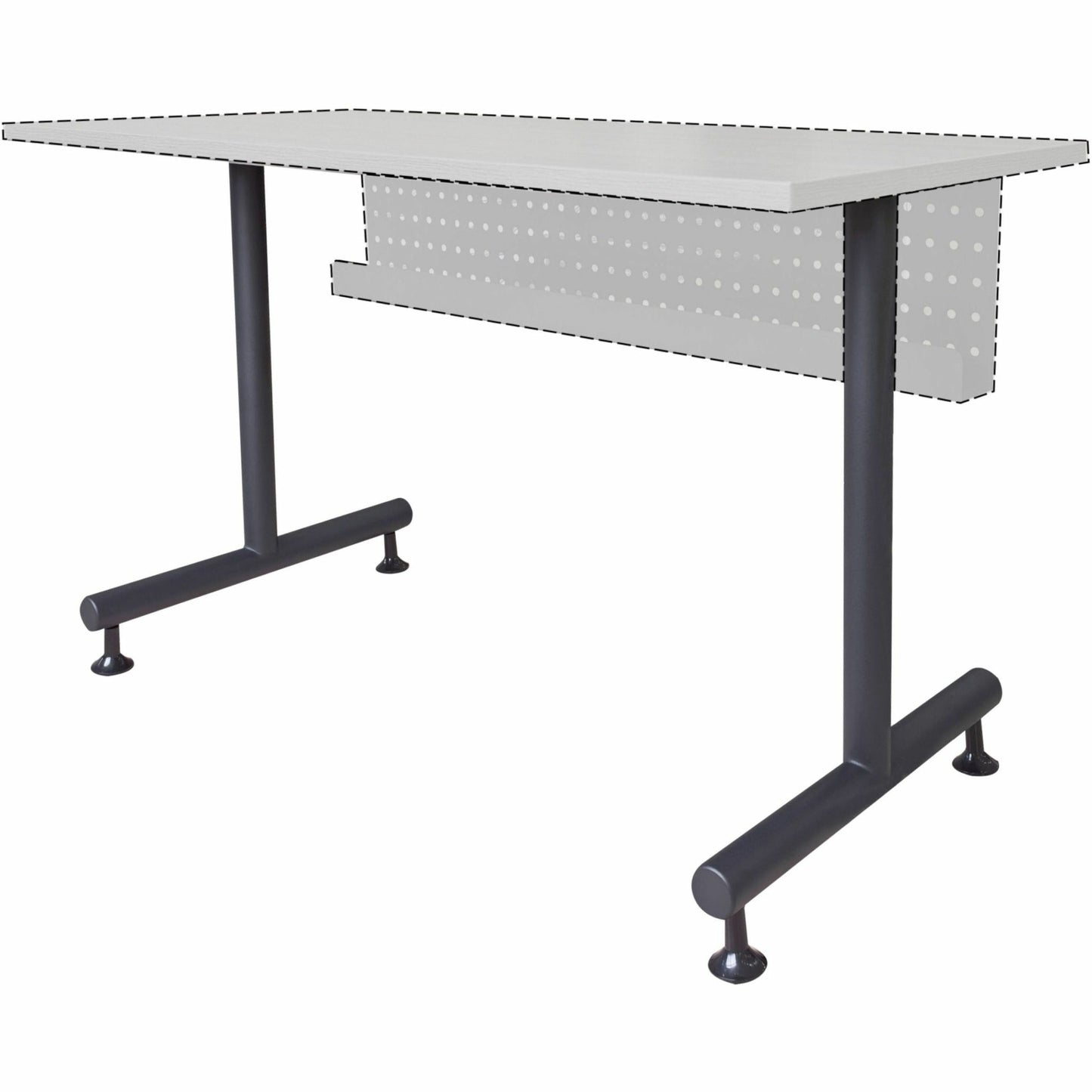 Lorell Invent Training Table T - Shaped Base Set 5"W x 22"D x 28.5"H (LLR - LLR6080X) - SchoolOutlet