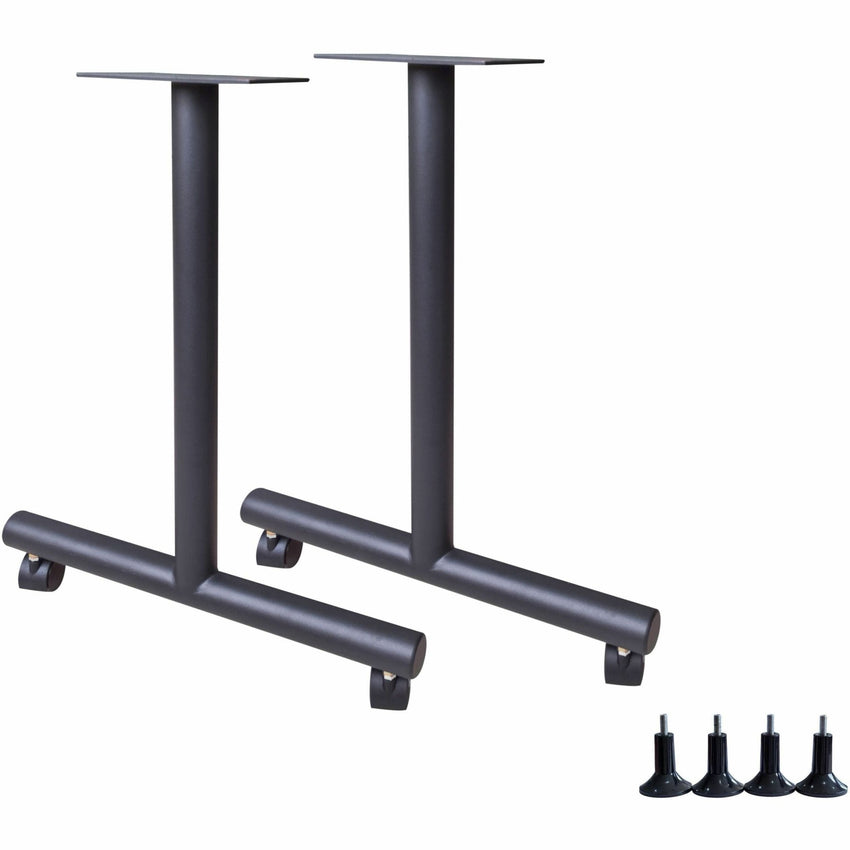 Lorell Invent Training Table T - Shaped Base Set 5"W x 22"D x 28.5"H (LLR - LLR6080X) - SchoolOutlet