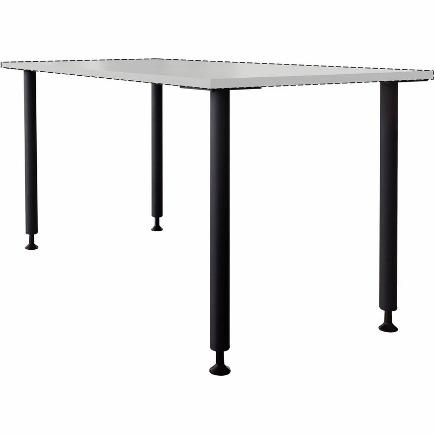 Lorell Invent Training Table Post - Leg Base Set 5.8"W x 5.8"D x 28.5"H (LLR - LLR6080X) - SchoolOutlet