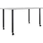 Lorell Invent Training Table Post - Leg Base Set 5.8